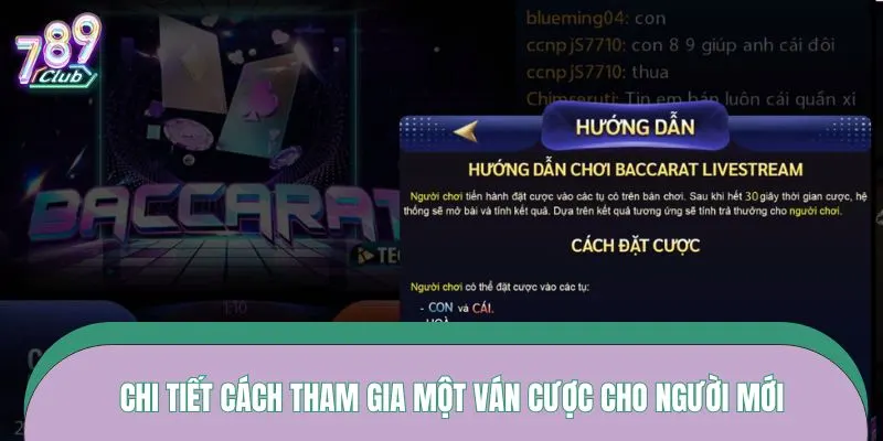 Chi tiết cách tham gia một ván cược cho người mới